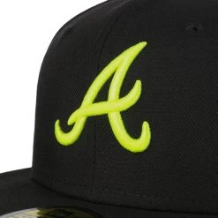 59Fifty MLB Neon Logo Braves Cap By New Era 11 59Fifty MLB Neon Logo Braves Cap By New Era -Modehutgeschäft 59Fifty MLB Neon Logo Braves Cap by New Era schwarz.64526 4rf4