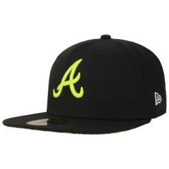 59Fifty MLB Neon Logo Braves Cap By New Era 13 59Fifty MLB Neon Logo Braves Cap By New Era -Modehutgeschäft 59Fifty MLB Neon Logo Braves Cap by New Era schwarz.64526 rf4