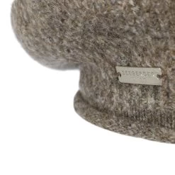 Baskenmütze Mit Rollrand By Seeberger -Modehutgeschäft Baskenmuetze mit Rollrand by Seeberger dunkelbeige.59894 4rf48