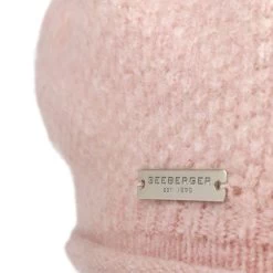 Baskenmütze Mit Rollrand By Seeberger -Modehutgeschäft Baskenmuetze mit Rollrand by Seeberger rosa.59894 4rf25