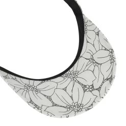 Belvonja Flower Visor By Seeberger -Modehutgeschäft Belvonja Flower Visor by Seeberger wei .64875 2rf5