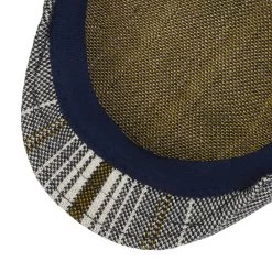 Birds Eye Stripe Flatcap By Kangol -Modehutgeschäft Birds Eye Stripe Flatcap by Kangol cremewei .59754 2rf35