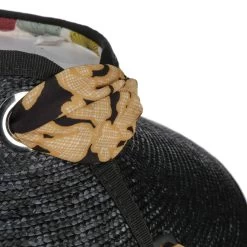 Birona Sonnenvisor By Alfonso DEste -Modehutgeschäft Birona Sonnenvisor by Alfonso D Este schwarz.65214 5rf4