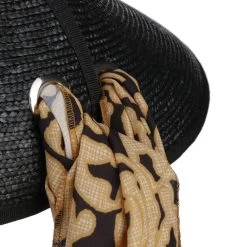 Birona Sonnenvisor By Alfonso DEste -Modehutgeschäft Birona Sonnenvisor by Alfonso D Este schwarz.65214 6rf4