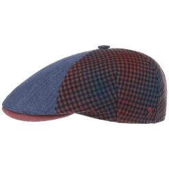 Bluredy Patchwork Flatcap By Alfonso DEste -Modehutgeschäft Bluredy Patchwork Flatcap by Alfonso D Este denim.61703 rf38