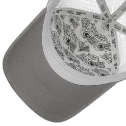 Boston Oval Patch Trucker Cap By Von Dutch -Modehutgeschäft Boston Oval Patch Trucker Cap by Von Dutch grau.63169 2rf13