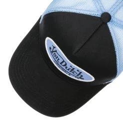 Boston Oval Patch Trucker Cap By Von Dutch -Modehutgeschäft Boston Oval Patch Trucker Cap by Von Dutch schwarz blau.63169 1rf186