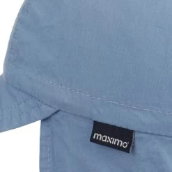 Boys Washed Nackenschutz Mütze By Maximo -Modehutgeschäft Boys Washed Nackenschutz Muetze by maximo blau.47399 4rf2