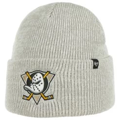 '47 BRAND Brain Freeze Cuff Ducks Beanie By 47 Brand -Modehutgeschäft Brain Freeze Cuff Ducks Beanie by 47 Brand grau.61165 rf13