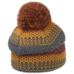 Brock Tricolour Bommelmütze By Eisbär -Modehutgeschäft Brock Tricolour Bommelmuetze by Eisbaer senf.57348 3rf68