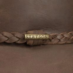 Buffalo Leather Westernhut By Stetson -Modehutgeschäft Buffalo Leather Westernhut by Stetson dunkelbraun.49816 4rf17