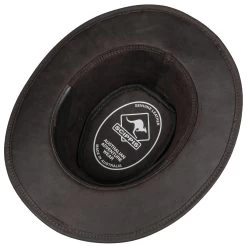 Bushman Lederhut By Scippis -Modehutgeschäft Bushman Lederhut by Scippis braun.20308 2rf11