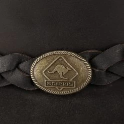 Bushman Lederhut By Scippis -Modehutgeschäft Bushman Lederhut by Scippis braun.20308 4rf11