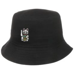 Bye Bye Cat Bucket Stoffhut By Iriedaily -Modehutgeschäft Bye Bye Cat Bucket Stoffhut by iriedaily schwarz.59830 rf4