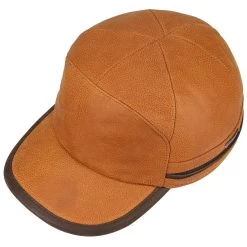 Byers Ledercap By Stetson -Modehutgeschäft Byers Ledercap by Stetson hellbraun.36435 1f175