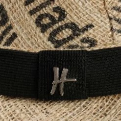 Café Elephant Pork Pie Hut By ReHats -Modehutgeschäft Cafe Elephant Pork Pie Hut by ReHats natur schwarz.47995 4rf201