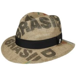 Caffè Latte Traveller Jutehut By ReHats -Modehutgeschäft Caff Latte Traveller Jutehut by ReHats natur.59842 rf40