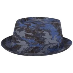 Camouflage Pork Pie Stoffhut By Lierys -Modehutgeschäft Camouflage Pork Pie Stoffhut by Lierys camouflage.62130 rf61