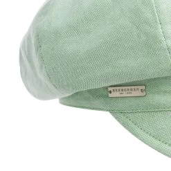 Chambray Ballonmütze By Seeberger -Modehutgeschäft Chambray Ballonmuetze by Seeberger gruen.64880 4rf39