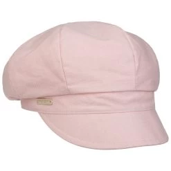 Chambray Ballonmütze By Seeberger -Modehutgeschäft Chambray Ballonmuetze by Seeberger rosa.64880 rf25