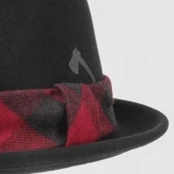 Check Band Player Wollhut By Stetson 10 Check Band Player Wollhut By Stetson -Modehutgeschäft Check Band Player Wollhut by Stetson schwarz.58841 4rf4