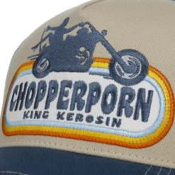 Choppy Trucker Cap By King Kerosin -Modehutgeschäft Choppy Trucker Cap by King Kerosin blau.63187 4rf2
