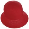 Classic Uni Glockenhut By Bedacht -Modehutgeschäft Classic Uni Glockenhut by bedacht rot.61445 1rf3