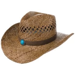 Classic Western Raffiahut By Conner -Modehutgeschäft Classic Western Raffiahut by Conner natur.60199 rf40