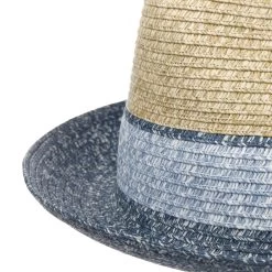 Colouring Toyo Player Strohhut By Lierys -Modehutgeschäft Colouring Toyo Player Strohhut by Lierys natur blau.58638 4rf194