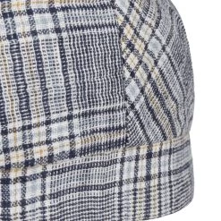 Cosmack Leinen Flatcap -Modehutgeschäft Cosmack Leinen Flatcap blau.65859 4rf2