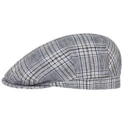 Cosmack Leinen Flatcap -Modehutgeschäft Cosmack Leinen Flatcap blau.65859 rf2