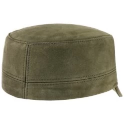 Cubano Leder Armycap By Lierys -Modehutgeschäft Cubano Leder Armycap by Lierys oliv.54803 3rf14