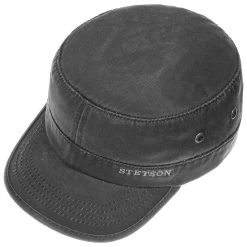 Datto Armycap By Stetson -Modehutgeschäft Datto Armycap by Stetson schwarz.32160 1rf4