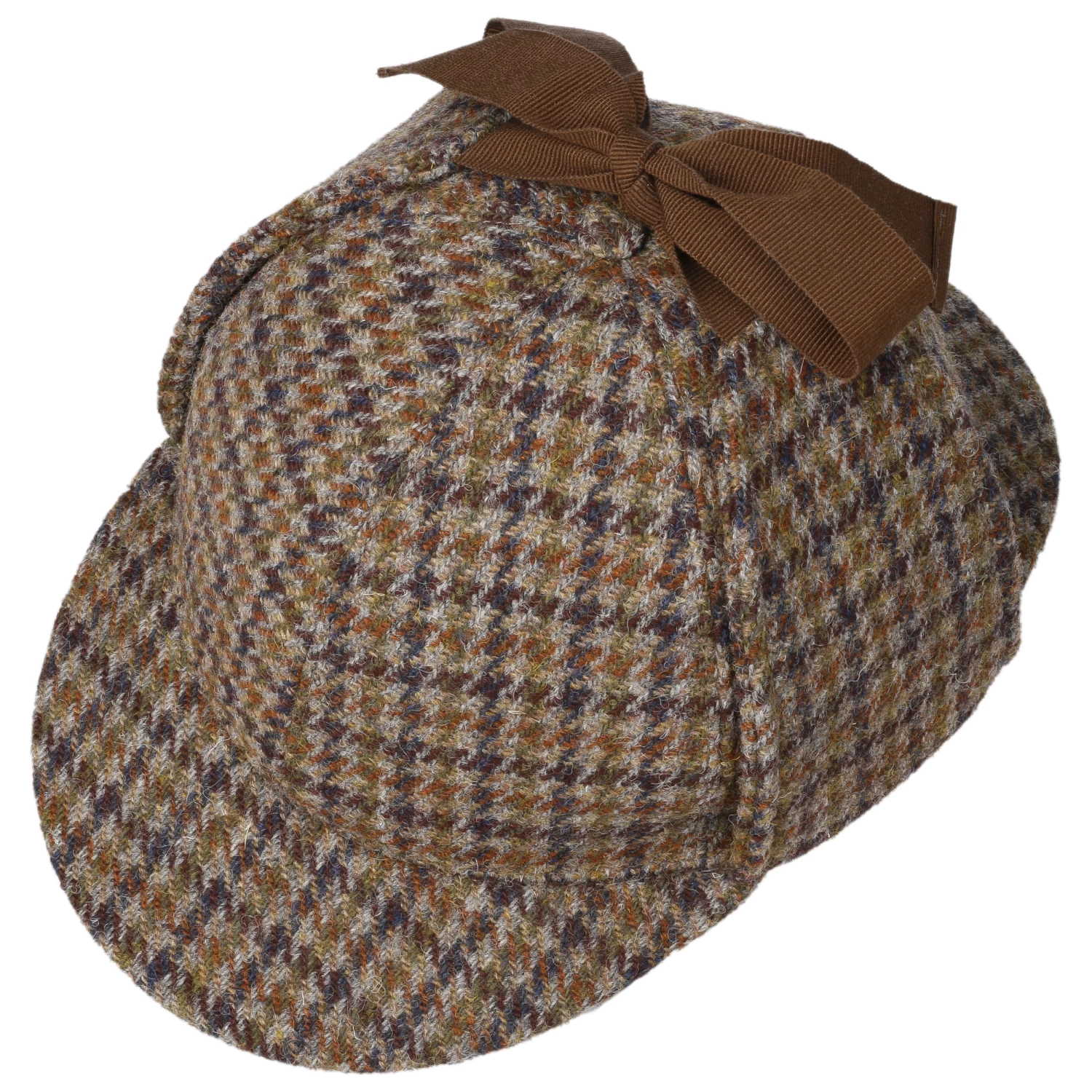 Deerstalker Harris Tweed Cap By Lierys 3 Deerstalker Harris Tweed Cap By Lierys