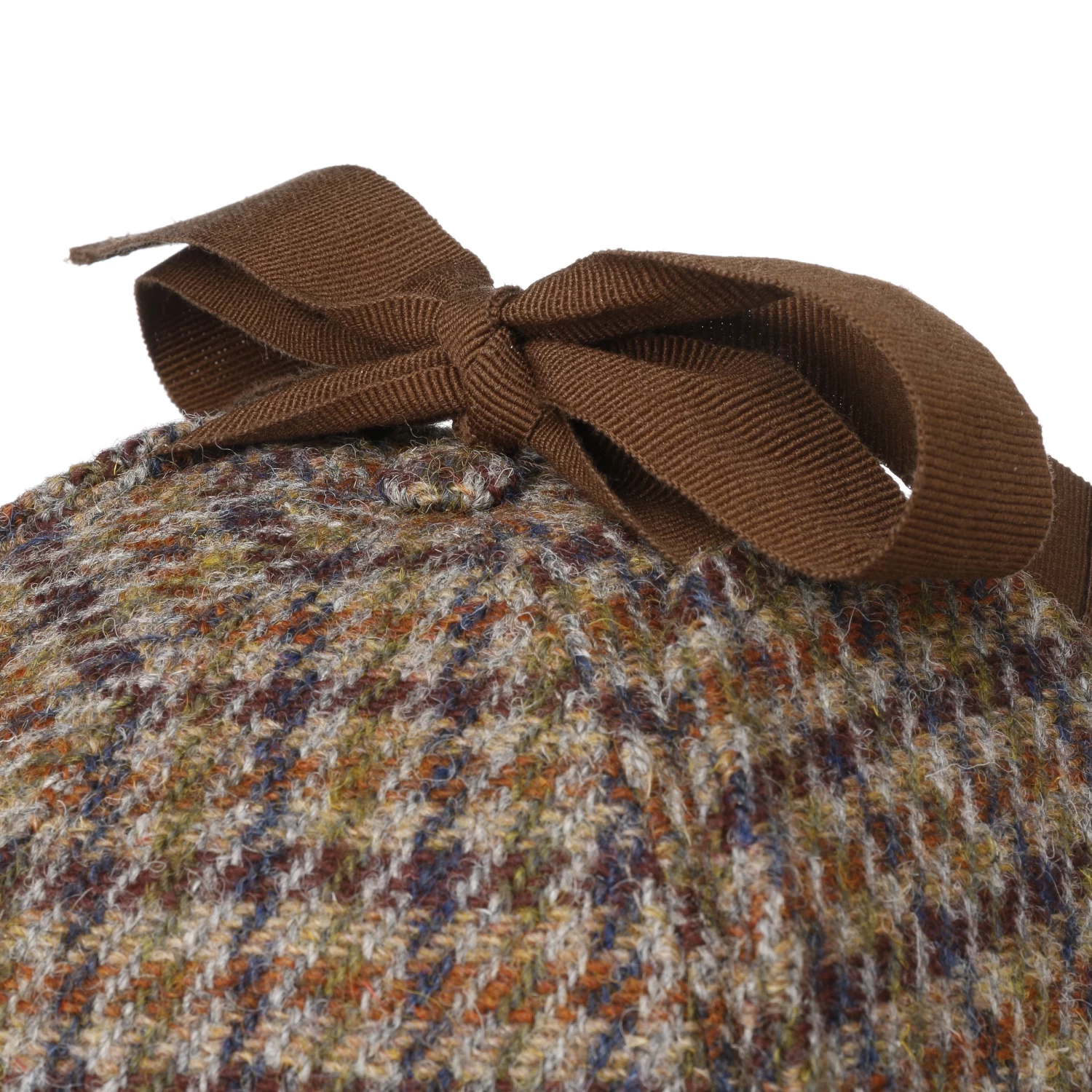Deerstalker Harris Tweed Cap By Lierys 5 Deerstalker Harris Tweed Cap By Lierys – Bild 3