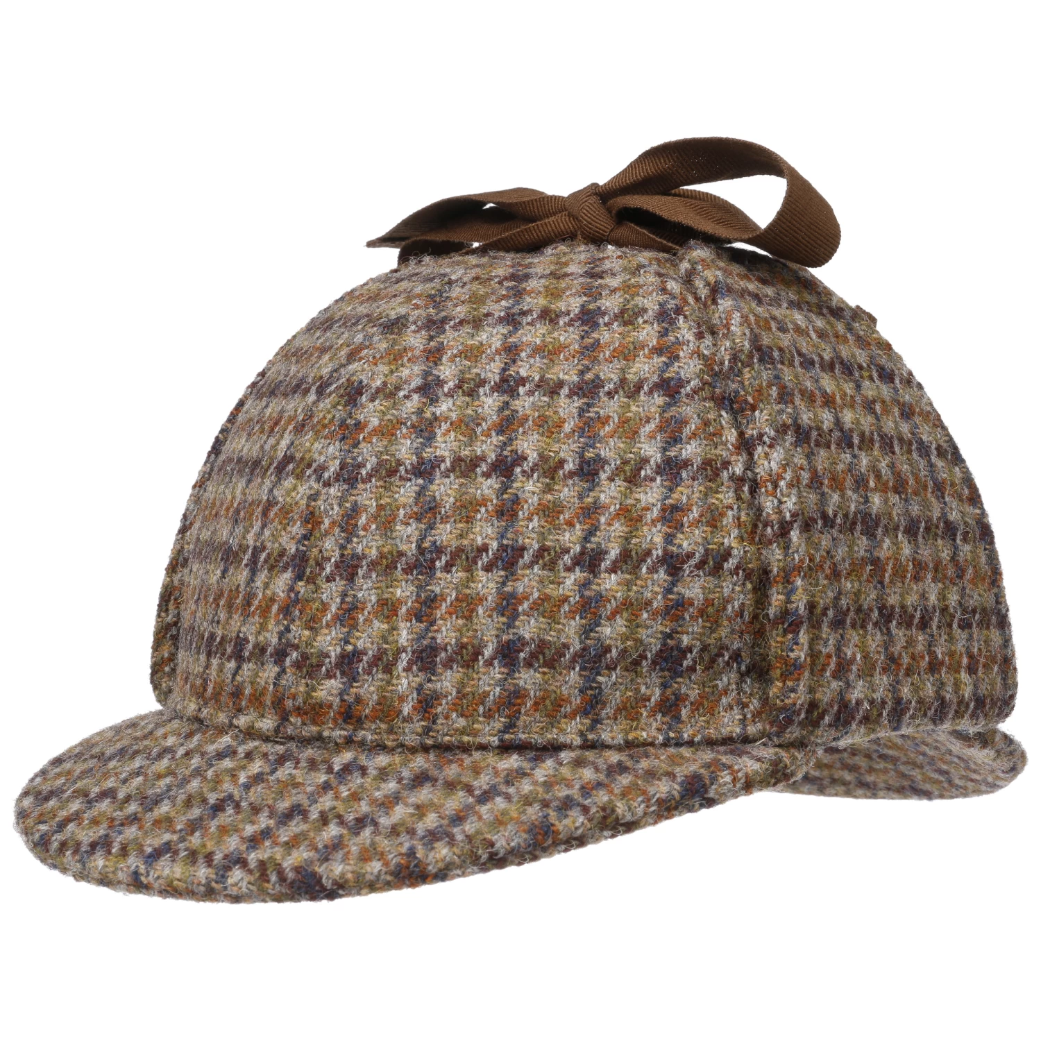 Deerstalker Harris Tweed Cap By Lierys 6 Deerstalker Harris Tweed Cap By Lierys – Bild 4