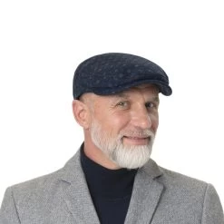 Dots Wool Flatcap By Bugatti -Modehutgeschäft Dots Wool Flatcap by bugatti.64844 8