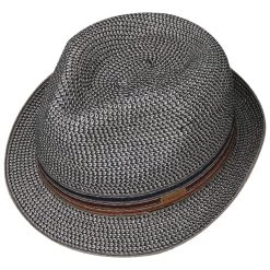 Fluoriet Trilby Strohhut By Barts -Modehutgeschäft Fluoriet Trilby Strohhut by Barts grau.61584 1rf13