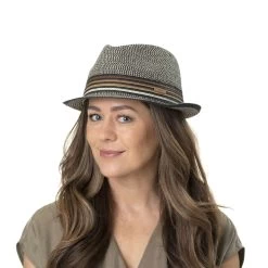 Fluoriet Trilby Strohhut By Barts -Modehutgeschäft Fluoriet Trilby Strohhut by Barts.61584 7