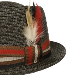 Four-Colour Band Player Strohhut 9 Four-Colour Band Player Strohhut -Modehutgeschäft Four Colour Band Player Strohhut schwarz.61952 4rf4