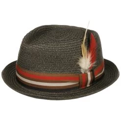 Four-Colour Band Player Strohhut 11 Four-Colour Band Player Strohhut -Modehutgeschäft Four Colour Band Player Strohhut schwarz.61952 rf4