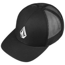Full Stone Trucker Cap By Volcom -Modehutgeschäft Full Stone Trucker Cap by Volcom schwarz wei .47822 1rf173