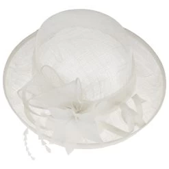 Galima Sinamay Hut Mit Federn By McBURN -Modehutgeschäft Galima Sinamay Hut mit Federn by McBURN cremewei .55949 1rf35