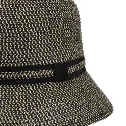 Gavia Glocke Strohhut By Seeberger -Modehutgeschäft Gavia Glocke Strohhut by Seeberger schwarz.64899 5rf4