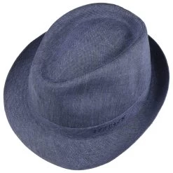 Geneva Trilby Leinenhut By Stetson -Modehutgeschäft Geneva Trilby Leinenhut by Stetson blau.33432 1rf2