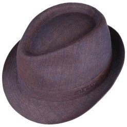 Geneva Trilby Leinenhut By Stetson -Modehutgeschäft Geneva Trilby Leinenhut by Stetson pflaume.33432 1rf205