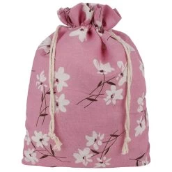 Geschenkbeutel Pink Flowers 30 Cm X 40 Cm -Modehutgeschäft Geschenkbeutel Pink Flowers 30 cm x 40 cm rosa.65549 rf25