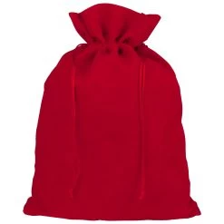 Geschenkbeutel Samt 30 Cm X 40 Cm -Modehutgeschäft Geschenkbeutel Samt 30 cm x 40 cm rot.65551 rf3
