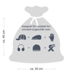 Geschenkbeutel Stern Jute 30 Cm X 40 Cm