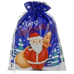 Geschenktüte Mehrweg Merry Christmas 38 Cm X 51 Cm -Modehutgeschäft Geschenktuete Mehrweg Merry Christmas 38 cm x 51 cm blau.65575 rf2